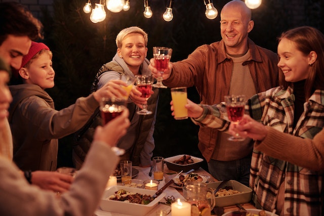 Een avondje in de tuin met een lekker drankje